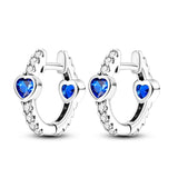 Real 925 Sterling Silver Colorful Dragonfly Butterfly Animal Earrings For Women Exquisite Birthday Anniversary Jewelry Gifts