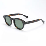 Polarized Sunglasses for Men and Women, UV400 Johnny Depp Lemtosh Style, Retro Acetate Frame, Eyeglasses Eyewear for Men