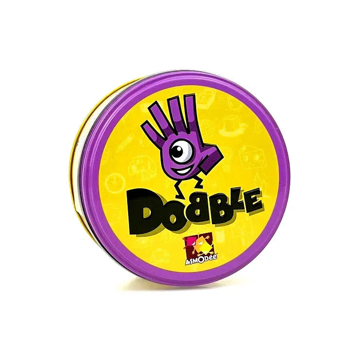Juego de cartas Spot It Dobble Juego Pokemon Pikachu con caja de metal One Piece Doraemon Friends Party Jr Hip Juego de mesa para niños Regalos