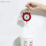 {MAX-114}10kg Portable Hanging Mechanical Scale Fish Luggage Kitchen Scale Hanging High Precision Digital Hand Held Spring Scale