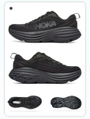HOKA Sport Running Shoes Bondi 8 Breathable Anti Slip Cushioning Road Runs Shoes Men Sport Shoes Lifestyle Outdoor Sneaker Women