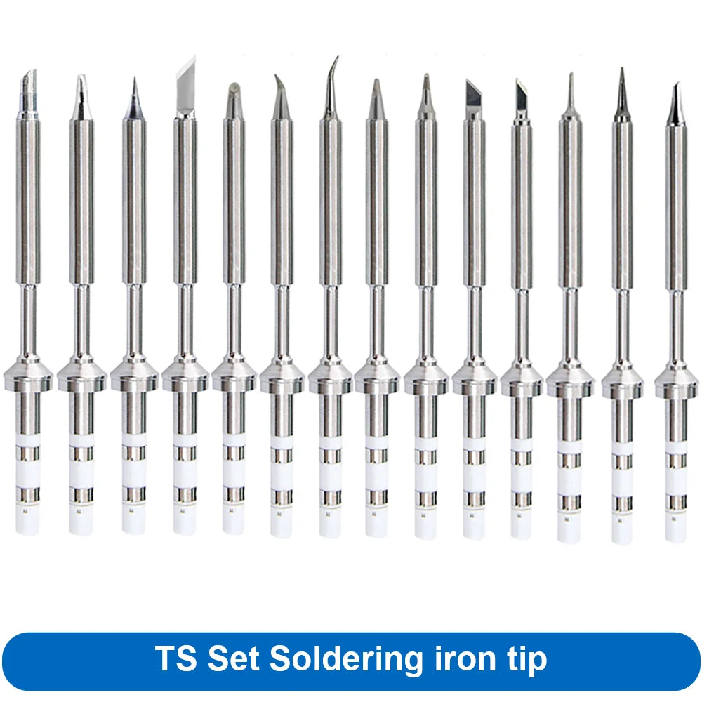 Pine64 TS100 TS101 Soldering Iron Tips Replacement Various Models of Pinecil V2 Electric Soldering Iron Tip TS Series BC2 ILS