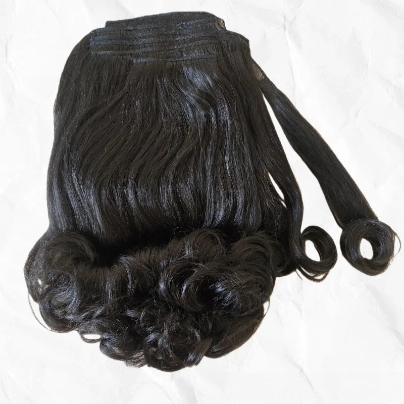 Extensão de cabelo clip in all in one 6 peças com 17 presilhas