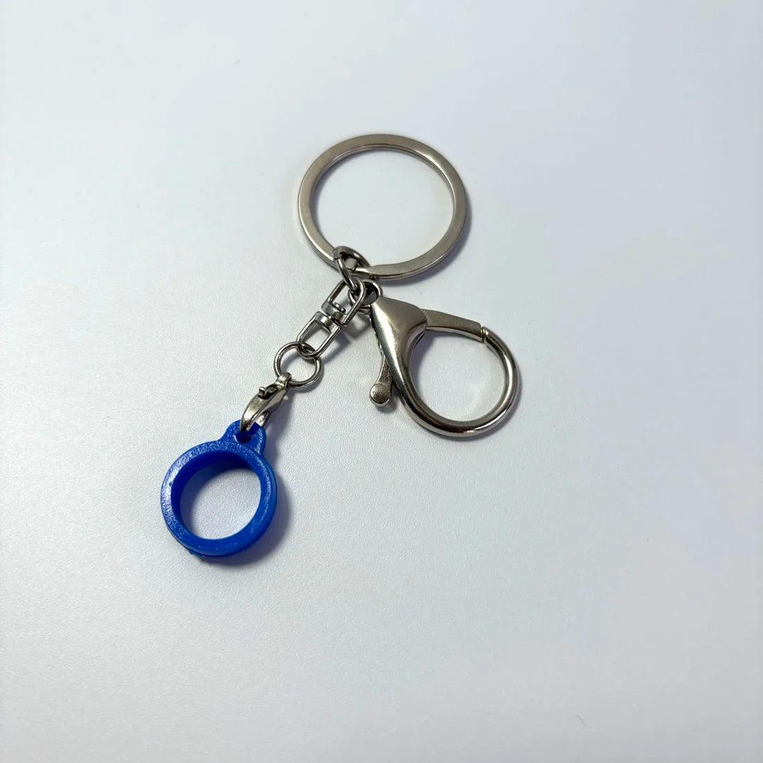 Portable lip gloss electronic pen pendant lip gloss keychain 13mm silicone ring