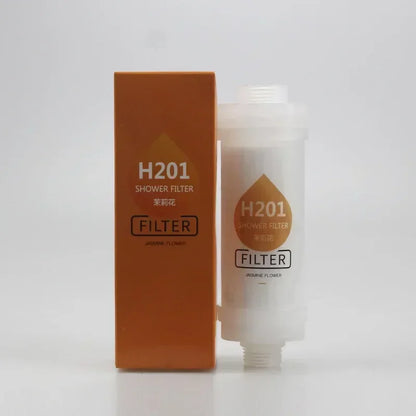 Filtro para chuveiro perfumado cabeça de chuveiro amaciante água melhorar a remoção da pele do cabelo purificador chuveiro acessórios do banheiro