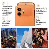 Smartphone HONOR 600 5G (Versão UE) 6.57" AMOLED - Snapdragon 7 Gen 4 | Câmara 200MP AI OIS, Bateria 6400mAh & IP68