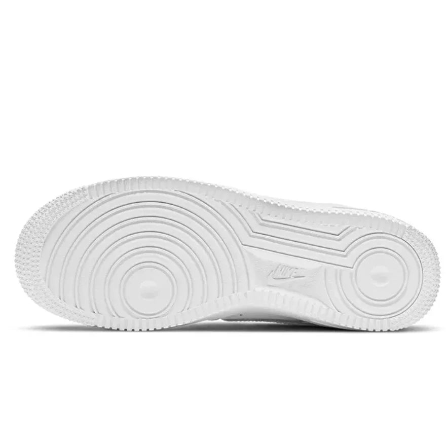 Tênis Nike Le Low-Top Pure White Kidsren's Style Couro sintético, estilo retrô clássico, antiderrapante, absorvente de choque