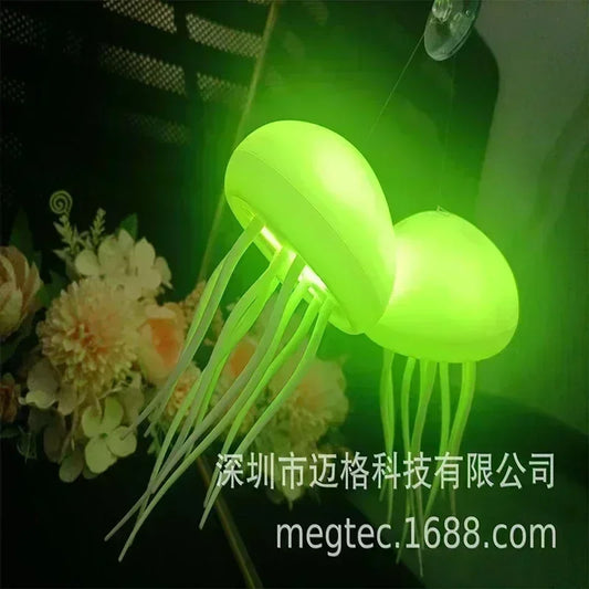 Upgraded Silent Jellyfish Lamp, Jellyfish Light With Dancing Legs, Voice Control for Bedrooms, Living Room and Christmas Gifts