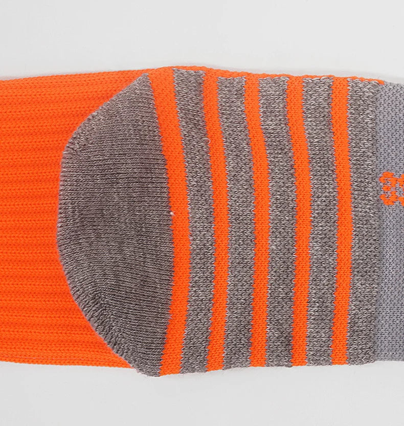 White Black Stripes Football Soccer Socks For Men Teenages Kids Boys Over the Calf Baseball Rugby Athletic Socks Women Girls