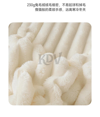 Solid Color Thick Faux Rabbit Fur Mattress Cover Autumn Winter Warm Velvet Mattress Protector Fluffy Soft Plush Fitted Bed Sheet