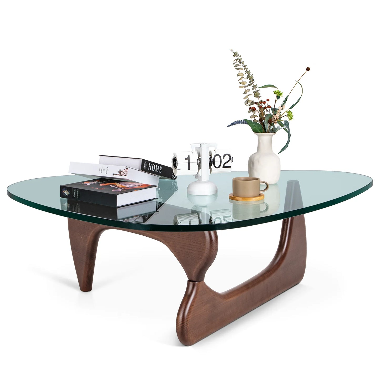 Glass Table Living Room Furniture Home Coffee Table Irregular Modern Simple Dining Table For Bedroom Side Desk Table