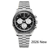 PAGANI DESIGN 2026 New Men's Watches Top Luxury Quartz Watch For Men Auto Date Speed Chronograph AR Sapphire Mirror Wrist watch