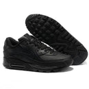 Nike AIR MAX 90 Classic - Zapatillas deportivas para hombre y mujer, color blanco, negro, azul y rojo, cómodas, para exteriores, talla 36-46