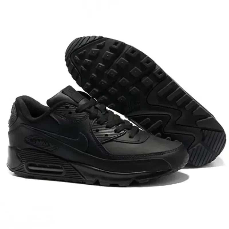 Nike AIR MAX 90 Classic - Zapatillas deportivas para hombre y mujer, color blanco, negro, azul y rojo, cómodas, para exteriores, talla 36-46