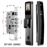 Wishome Biometric Recognition Smart Door Lock remote control Fingerprint Password IC Card APP Wifi Lock Unlock