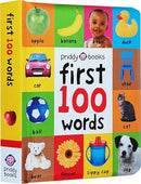 Montessori First 100 English Words Learning Cardboard Book Animals Colors Numbers Language Physical Picture Teaching Aids