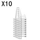 1-30Pcs Clear Acrylic Coin Display Stand Holders Small Easel Rack Trading Card Holder Support For Kpop Idol Card Organizer