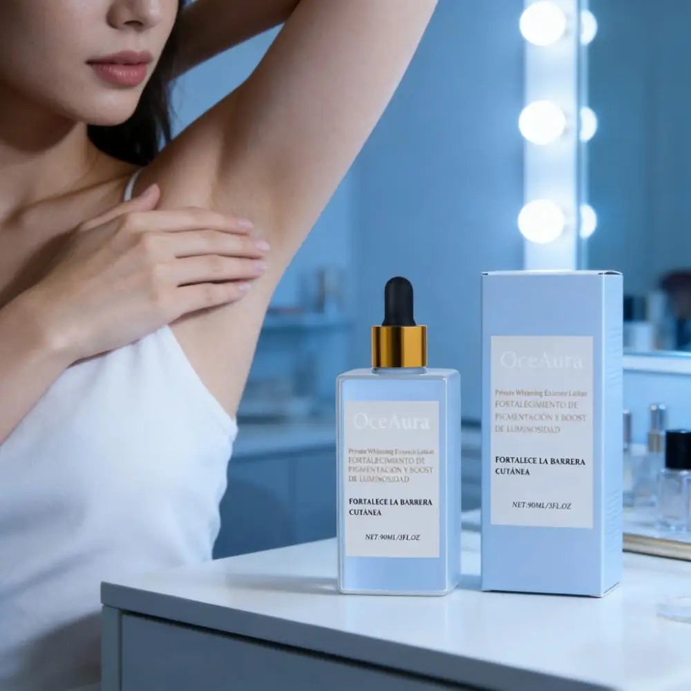 Skin Whitening Serum Private Parts Underarm Bleaching Essence Lighten Butt Knee Armpit Melanin Removal Intimate Area Brightener