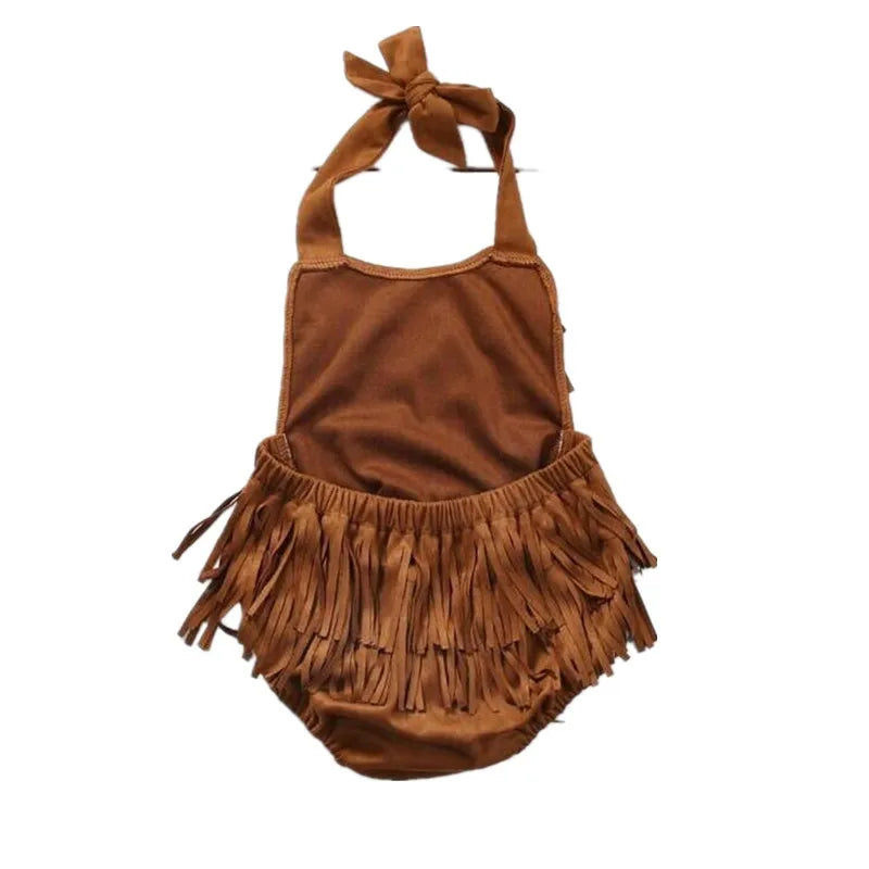 Unisex Infant Indian Romper Halloween Costume Baby Native American Costume