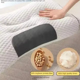 Knitted cotton pillow, cervical spine protection, sleep aid, pillow core, special household dormitory student pillow for adults
