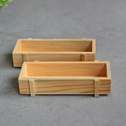 Maceta de madera vintage para jardín, maceta rectangular para suculentas, macetero para plantas, contenedor para flores suculentas.