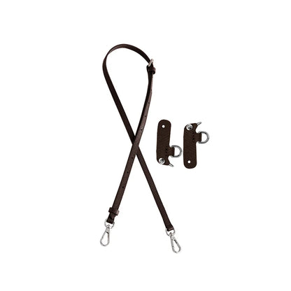 Leather Replacement Crossbody Bag Strap For Longchamp Mini Bag Shoulder Strap Without Punching Modification Bag Accessories