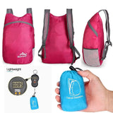 Outdoor Ultralight Nano Waterproof Lightweight Packable Backpack Folding Handy Bag Men Women Daypacks Travel Daypack