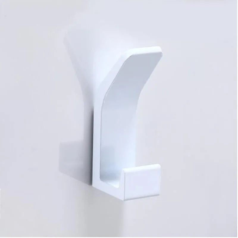 1 juego de accesorios de baño de acero inoxidable plateado, toallero, soporte para papel higiénico, gancho para barra de toalla, accesorios de baño