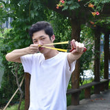 Wild Hunting Precision Shooting Sling Portable Slingshot Four-color Exquisite Slingshot Outdoor Shooting Toy New Fast Press