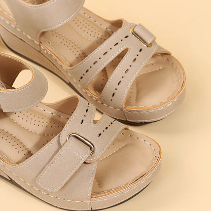 Sandalias de verano para mujer, sandalias romanas vintage, zapatos de playa antideslizantes a la moda para mujer, zapatos de punta abierta para caminar para mujer, zapatos para mujeres