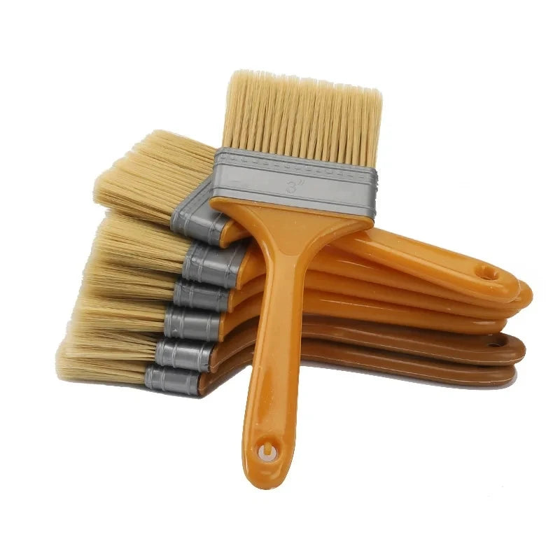 5PCS Multifunction Plastic Handle Paint Brushes for Wall and Furniture Paint Tool Set Painting Brushes Artist Paint Brushes