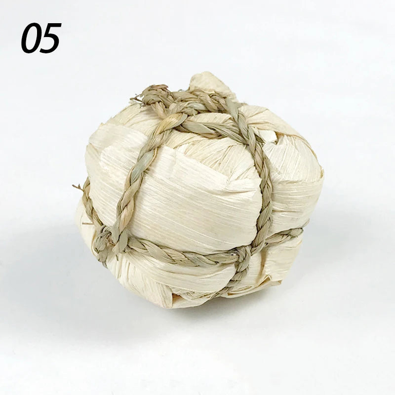10 Styles 7CM Chewing Braided Ball Guinea Pig Rabbit Hamster Small Animal Play Pet Interactive Chew Toy Natural Grass Ball