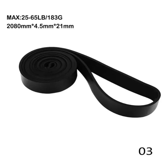 Fitness Rubber Resistance Bands 208cm Multi Specification Yoga Elastic Bands For Strength Training Equipment Sports Accessories