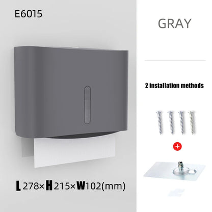 interhasa! Toilet Paper Towel Dispenser Toilet Paper Holder Hand Towel Dispenser Tissue Dispenser Luxury for Bathroom Kitchen