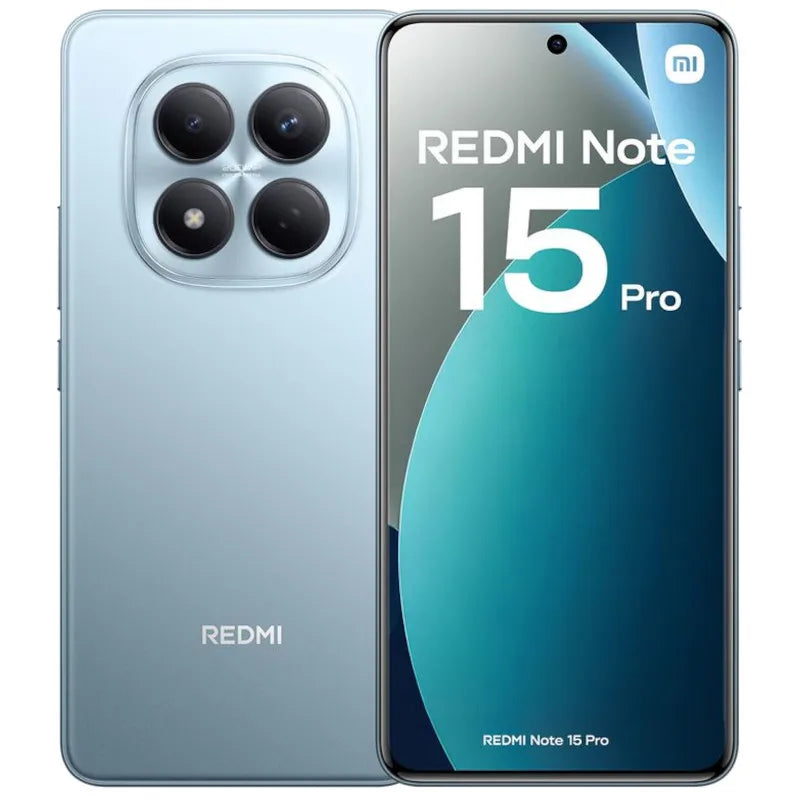 Xiaomi Redmi Note 15 Pro 4G 8GB 256GB 12GB 512GB 6.77" AMOLED Display MTK Helio G200-Ultra 200MP Camera 6500mAh Battery