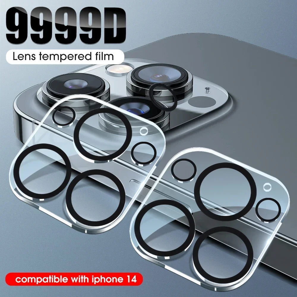 4/1PCS HD Cámara Trasera Vidrio Templado para iPhone 13Mini 13 14 15 16 Pro Max Protectores de Pantalla de Lente Trasera Película de Vidrio Antiarañazos