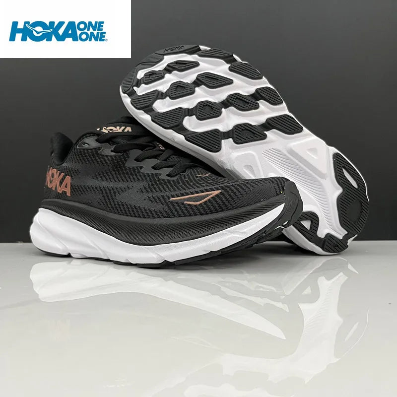 Original Hoka Clifton 9 Running Shoes Mens Women's Lightweight Cushioning Marathon Breathable Highway Trainer Sneakers