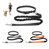 Correa de perro manos libres para pasear, correr y trotar, ajustable, cinturón de cintura, correa de pecho, cuerda de tracción, accesorios para perros