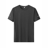 T-shirt for Men Plus Size 5XL/6XL Quick Drying T-shirt Round Neck Big Size Short Sleeve Oversized T Shirt