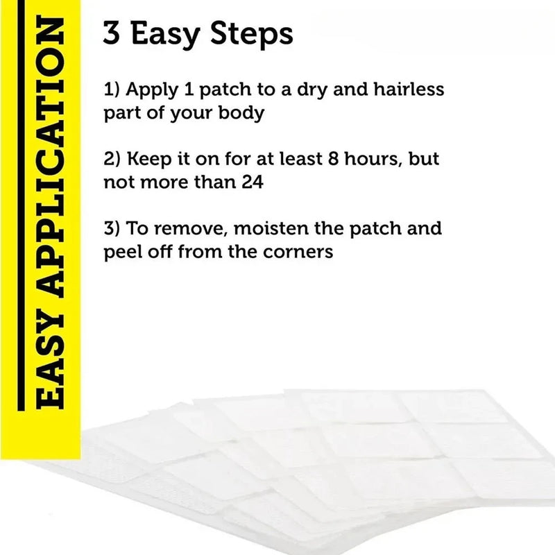 30 Patches Womens Multivitamin Transdermal Patches With Vitamin A, B , C, D, And E, Calcium And Magnesium, Immune Support