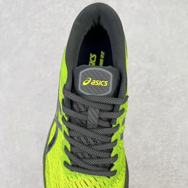 Zapatillas de running Asics Gel Kayano 27 Original para hombre, color negro, amortiguación Gel Kayano 27 K27, transpirables.