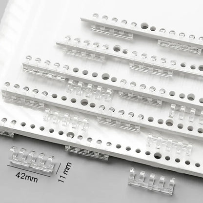 Fromthenon 5 Holes Puncher Loose Leaf Notebook Paper Mini Puncher Loose-leaf Binding Student Office Stationery Supplies