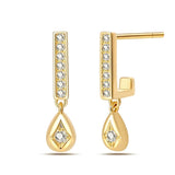 Clássico 925 Brincos de Prata para Mulheres, Estrelas, Luas, Pérolas, Abelhas, Argola Dourada, Noivado, Aniversário, Presente Joalheria Fina