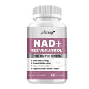 NAD+ Resveratrol Supplements - Anti Aging and Natural Cell Regeneration, for Cellular Health, Strengthens Immune SystemSupplemen