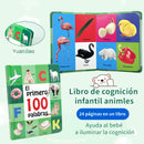 0-2 Years Spanish Children's Cognitive Encyclopedia Enhancing Cognition Children's Early Learning Books Gifts