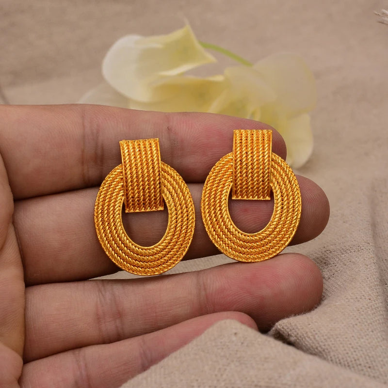 Jewelry Set For Women  Gold Plated With Necklace Pendant Nigerian Wedding Jewelry