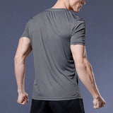 Summer Sport Gym t Shirt Men Quick Dry Running Bodybuilding Shirts Men Short Sleeve Fitness Tops Oversized Brazil t-Shirt Jersey