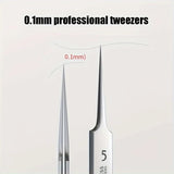 Ultra-Fine No. 5 Cell Acne Blackhead Clip Tweezers Beauty Salon Special Acne Needle Facial Care Tool
