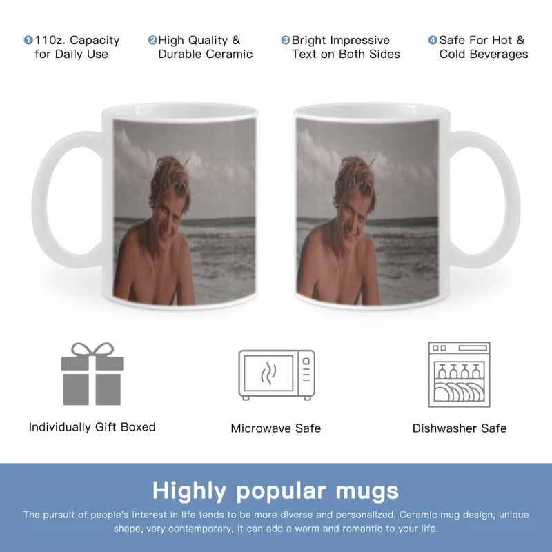 O-Outer Banks Anime Free shipping 11OZ Coffee Mug Beer Mugs Tea Milk Cup For coffee  Surprised Gift