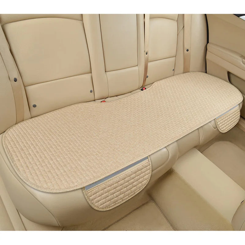 Universal Car Seat Cover Car Front Rear Seat Back Cushion Falx Car Seat Cushion Protector Auto Interior Pad Fit for Most Cars